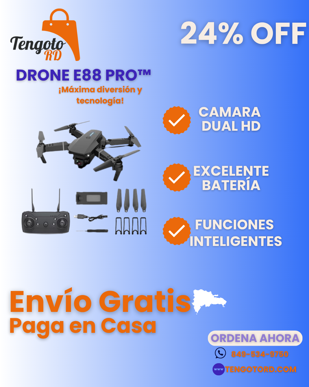 DRONE E88 PRO™